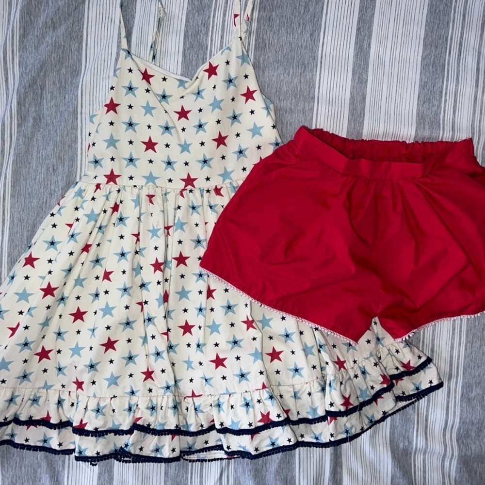 Girl August Star Spangled Banner Outfit
